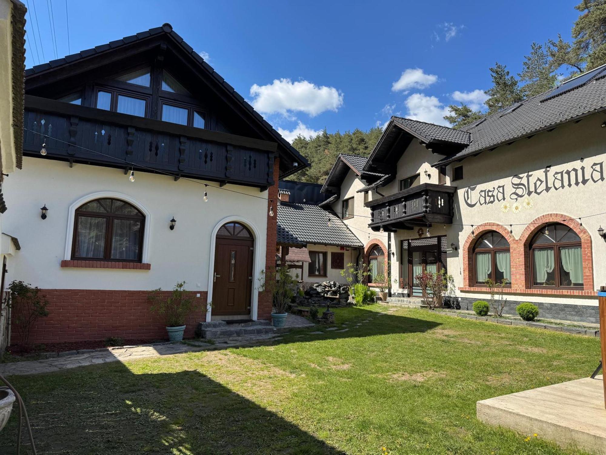 Casa Stefania Hotell Tălmaciu Exteriör bild