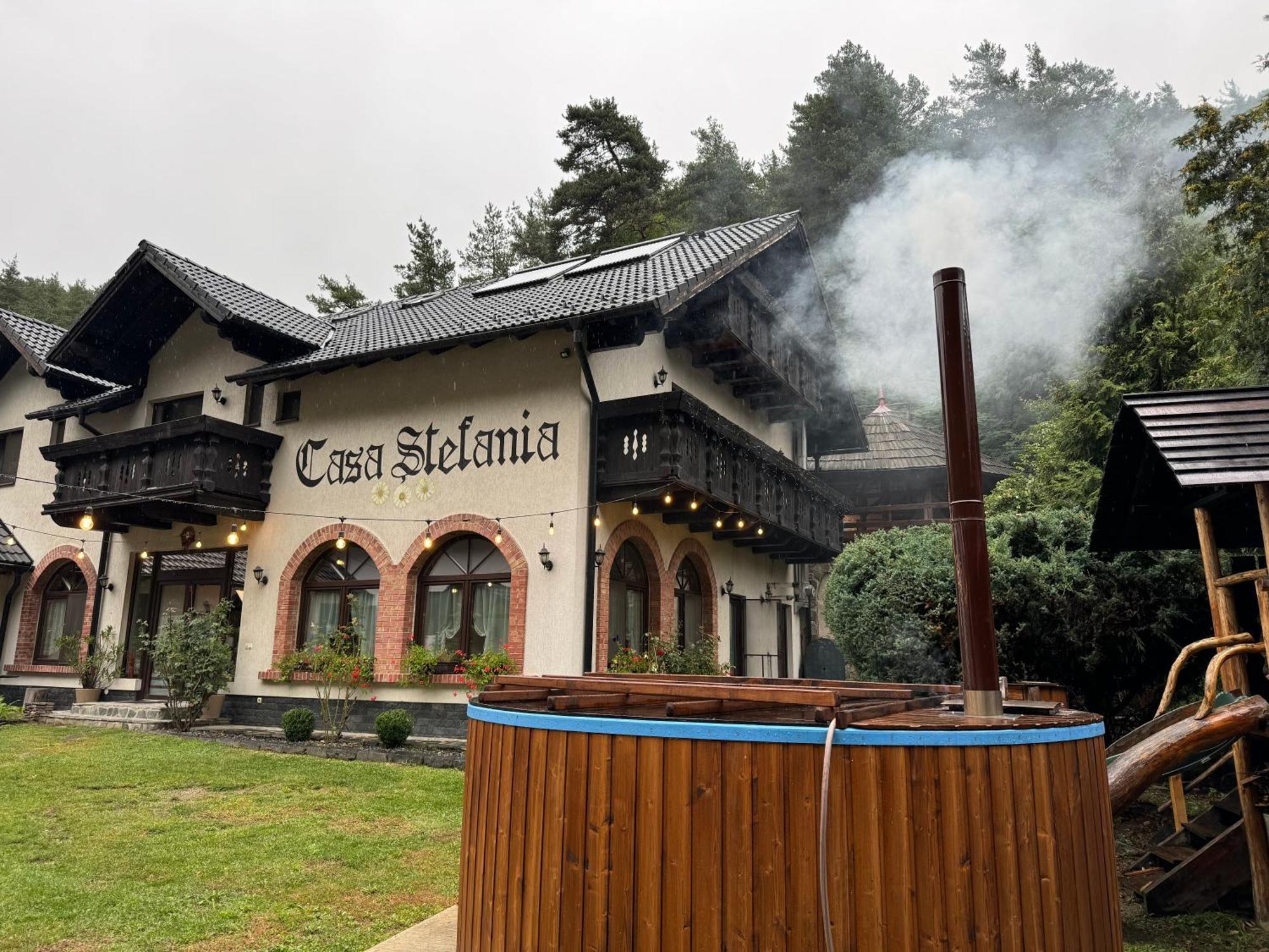 Casa Stefania Hotell Tălmaciu Exteriör bild