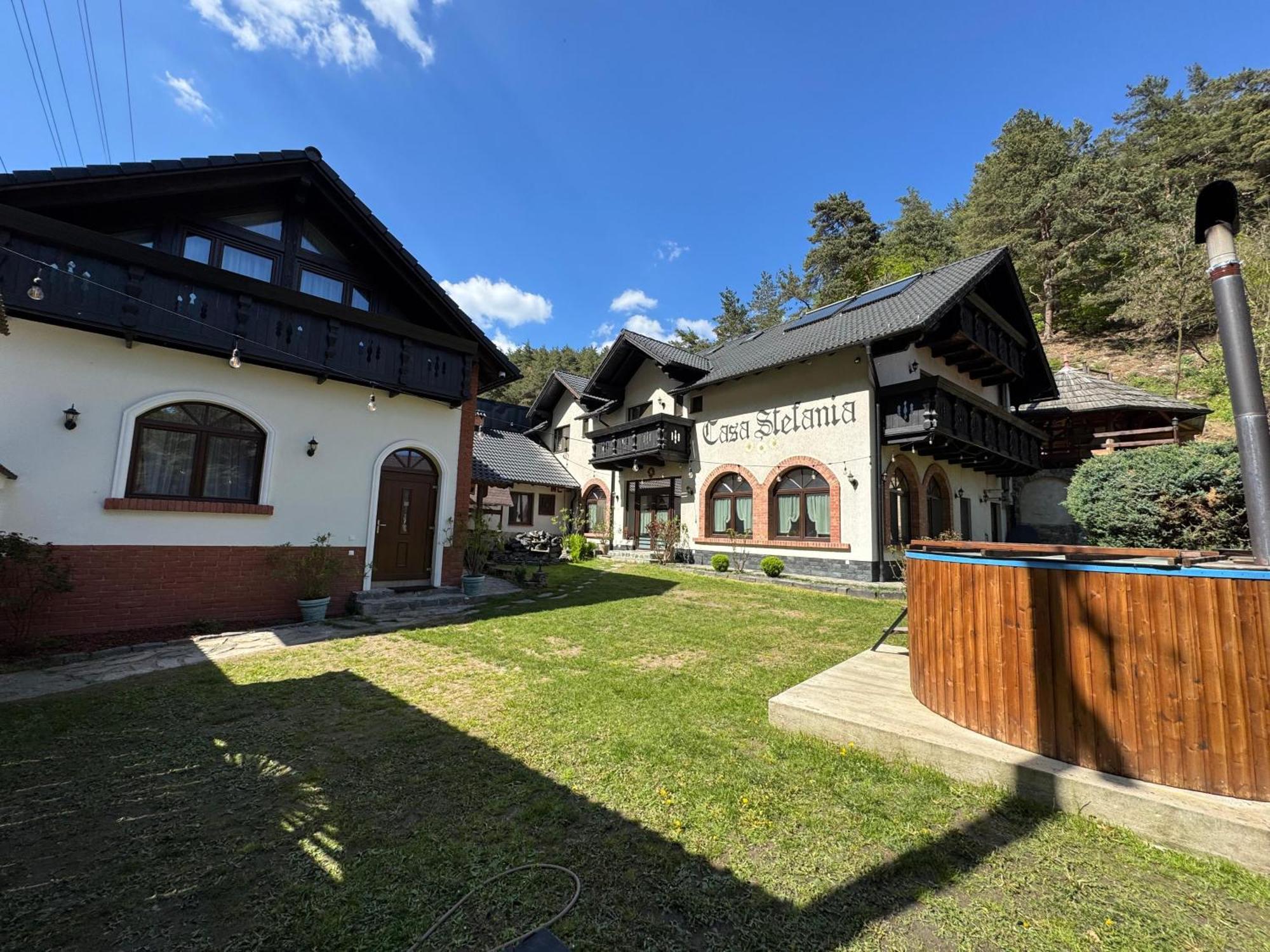 Casa Stefania Hotell Tălmaciu Exteriör bild