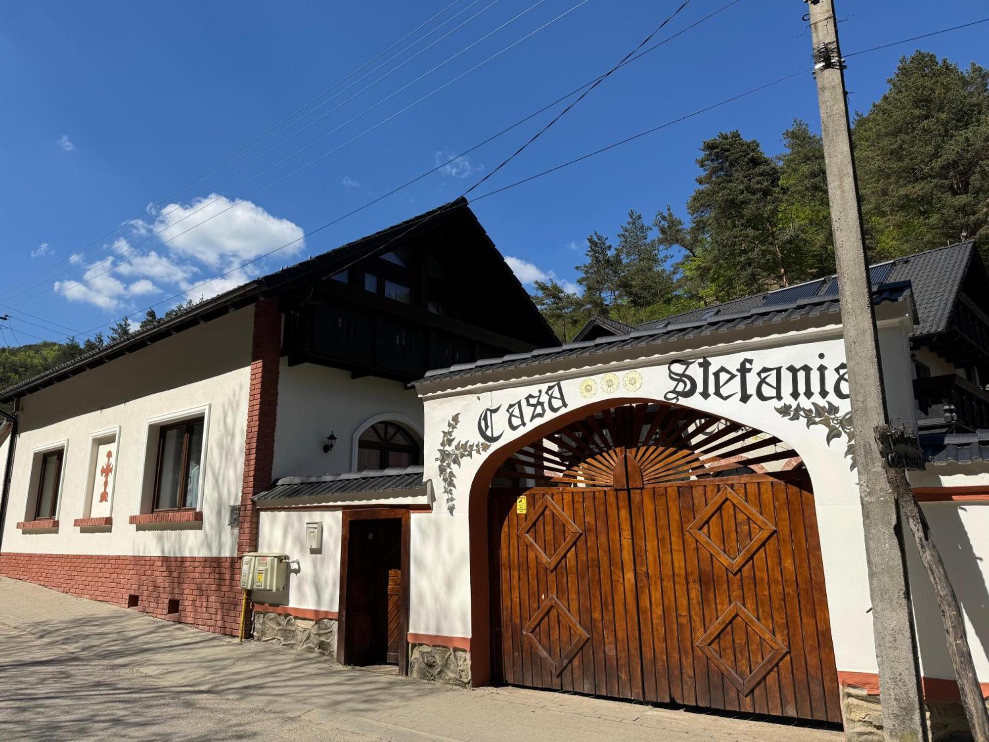 Casa Stefania Hotell Tălmaciu Exteriör bild